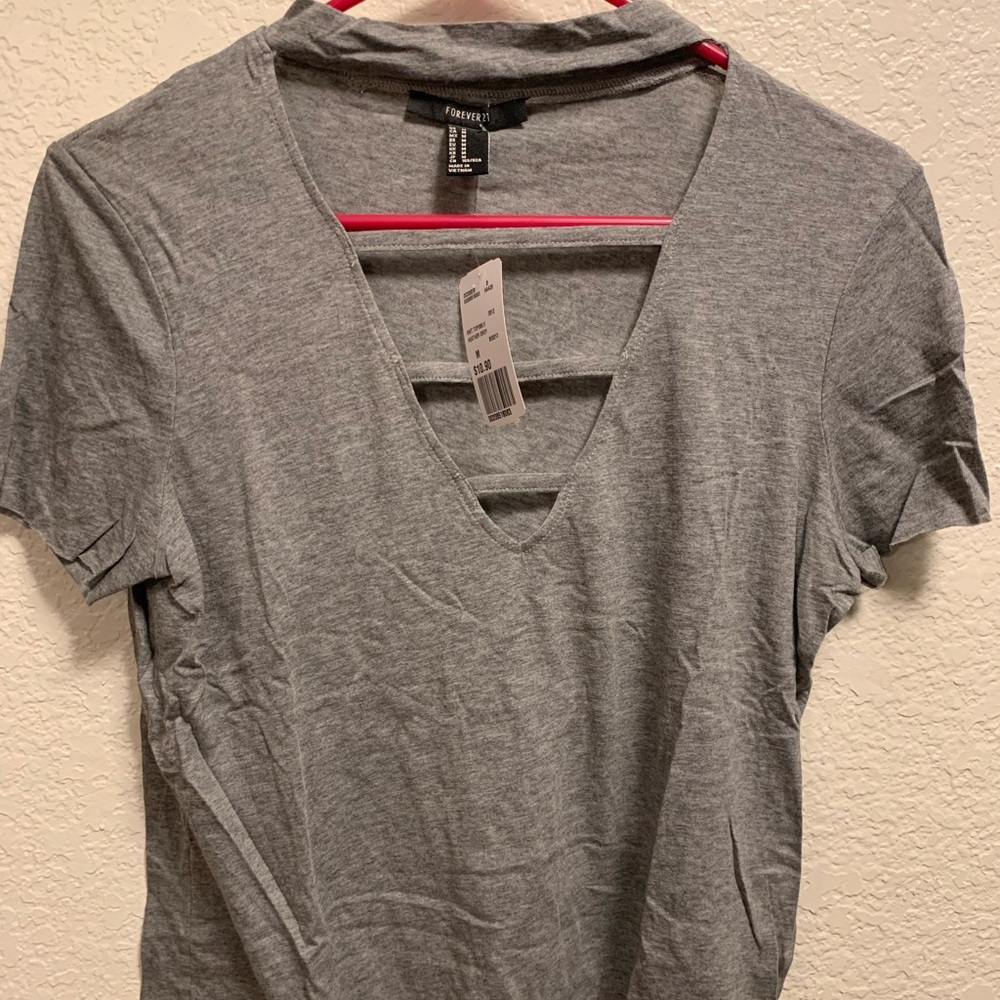 Forever 21 Tee with cutouts
